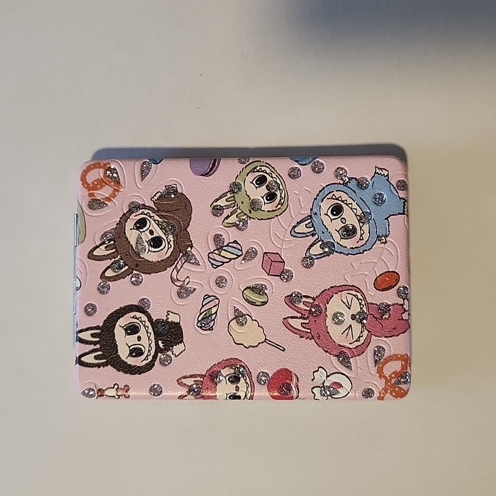Labubu compact mirror